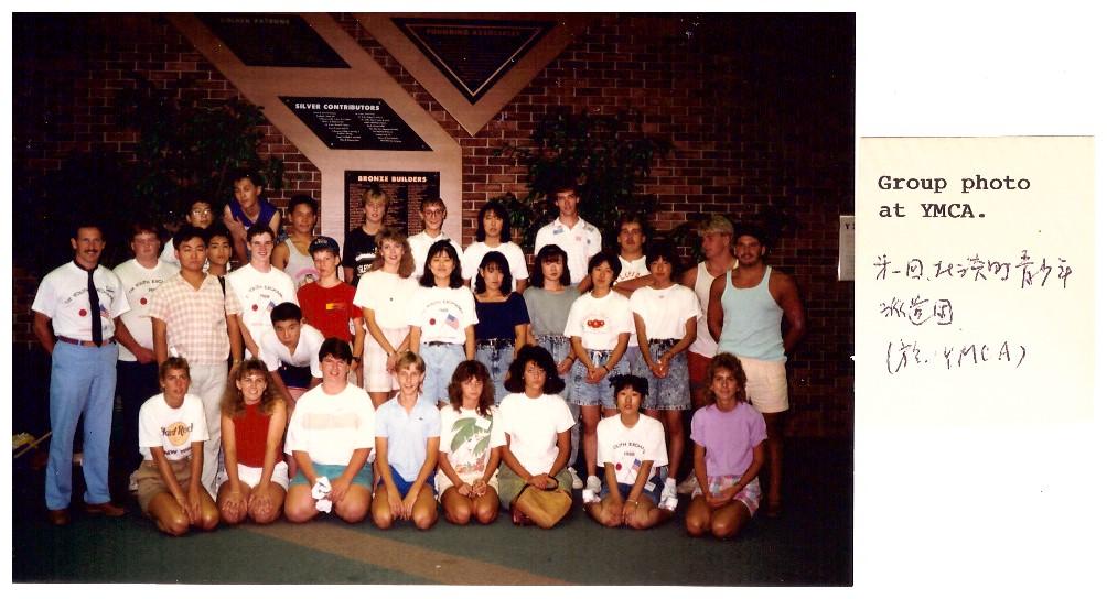 Group photo at YMCA delegation